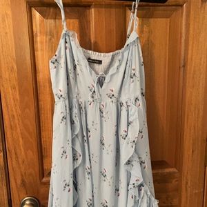 Abercrombie & Fitch baby blue floral dress